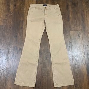 American Eagle Stretch Kick Boot Tan Pants